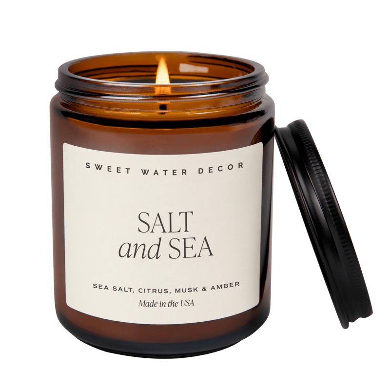 Sweet Water Decor Salt And Sea Soy Candle