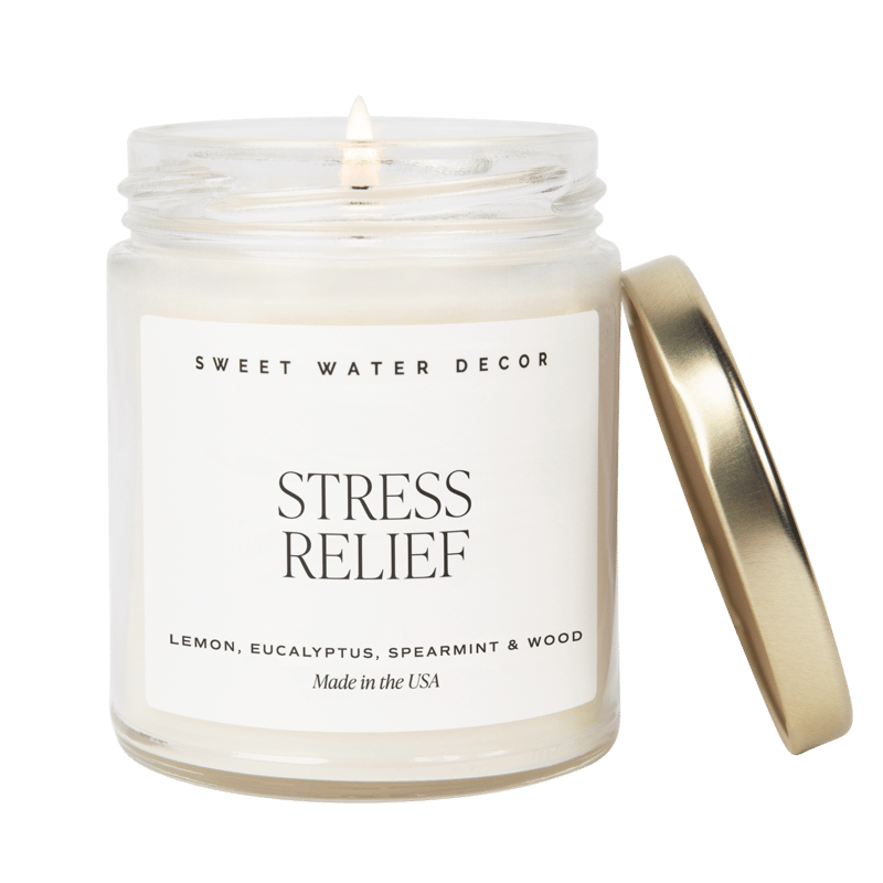 Sweet Water Decor Stress Relief Soy Candle