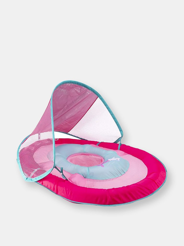 SwimWays Baby Spring Float Sun Canopy - Pink - Pink
