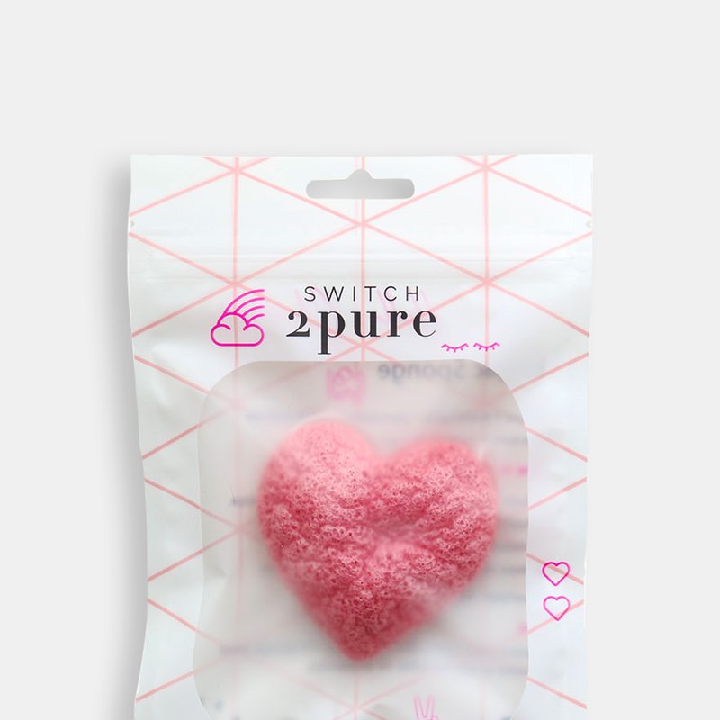 Shop Switch2pure Heart Konjac Sponge