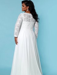 Joy Wedding Dress - Ivory