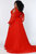 Lancer Evening Gown Dress - Coral