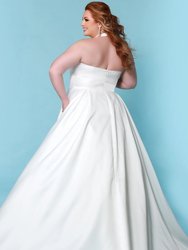 Norma Jean Wedding Dress - Ivory