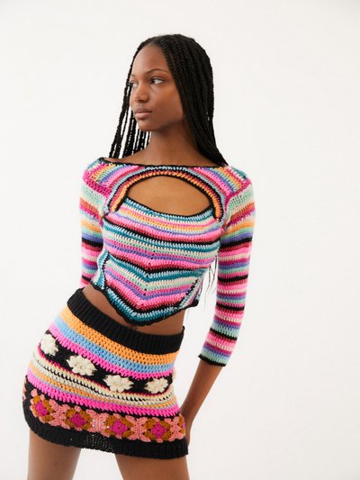 Tach Clothing Mimi Crochet Top product