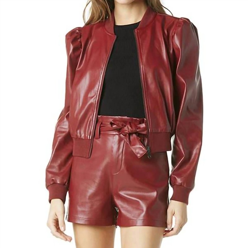 Shop Tart Collections Amma Jacket In Red