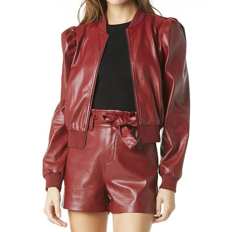 Shop Tart Collections Amma Jacket In Red