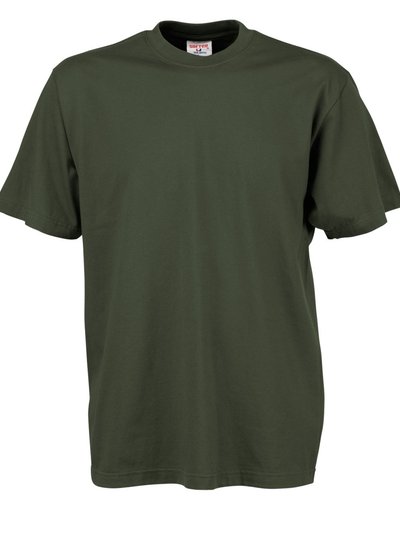 Tee Jays Mens Short Sleeve T-Shirt - Olive Green product