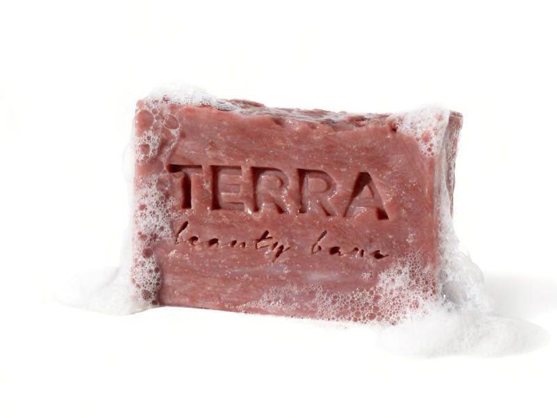 Terra Beauty Products Naked Rose Facial Bar With Rosehip & Brazilian Rose Clay 4oz
