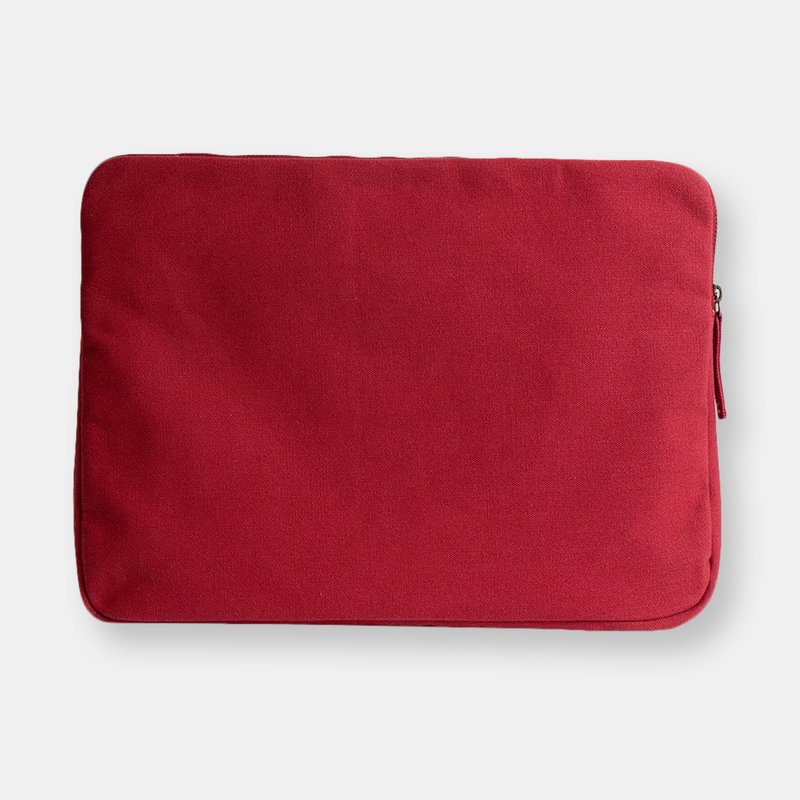 Shop Terra Thread Laptop Sleeve 15 Inches In Red