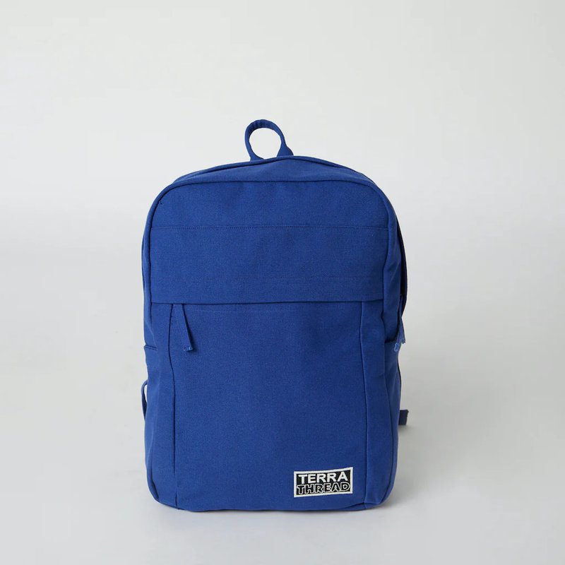 Terra Thread Sustainable Backpacks For College And Everyday Use In Blue