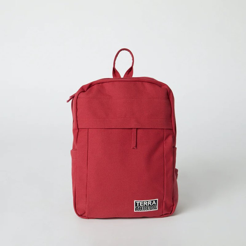 Terra Thread Sustainable Backpacks For College And Everyday Use In Red
