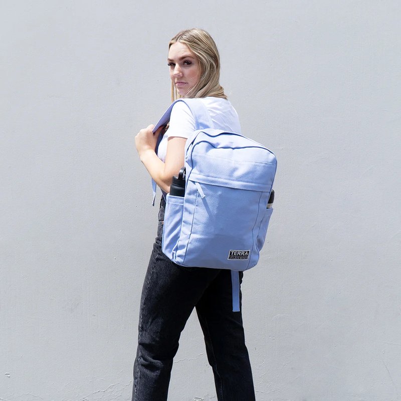 Terra Thread Sustainable Backpacks For College And Everyday Use In Purple