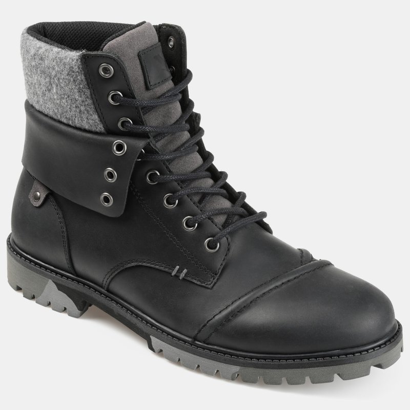 Territory Boots Territory Grind Cap Toe Ankle Boot In Black