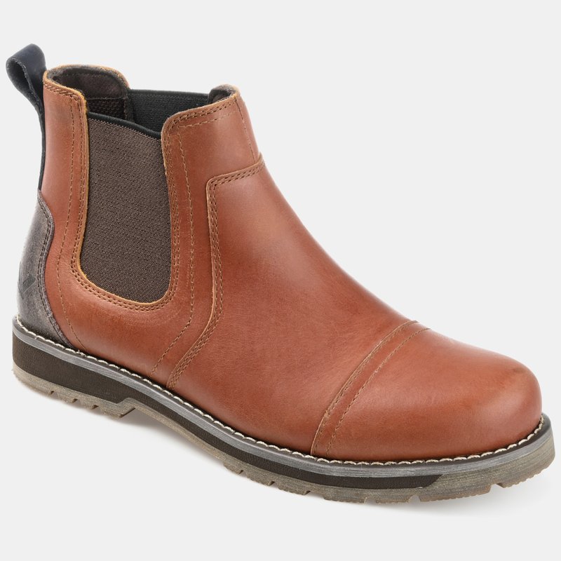 Territory Boots Territory Holloway Cap Toe Chelsea Boot In Brown