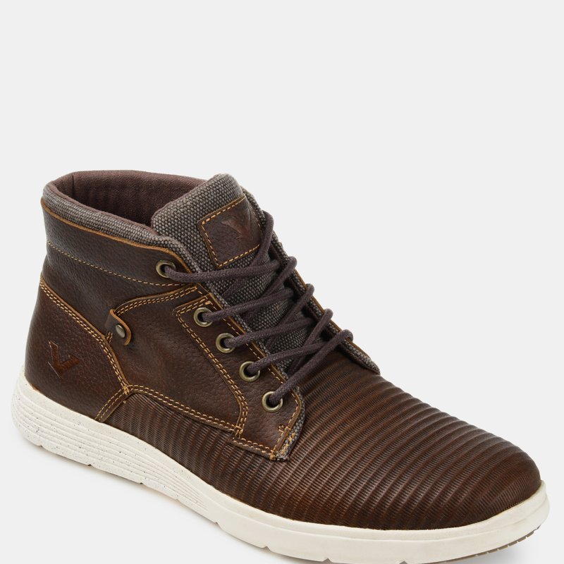 Territory Boots Territory Magnus Casual Leather Sneaker Boot In Brown