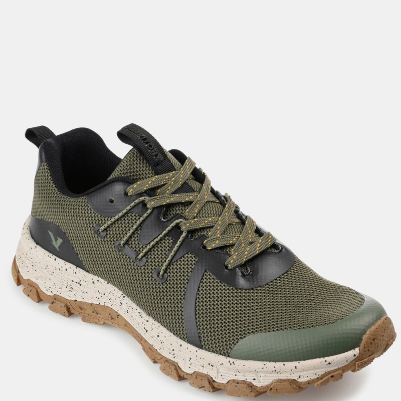 Shop Territory Boots Territory Mohave Knit Trail Sneaker In Green