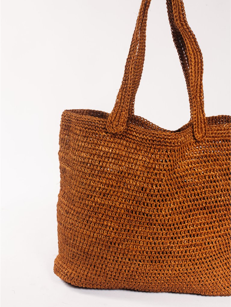 Fiber Tote Bag | Rust