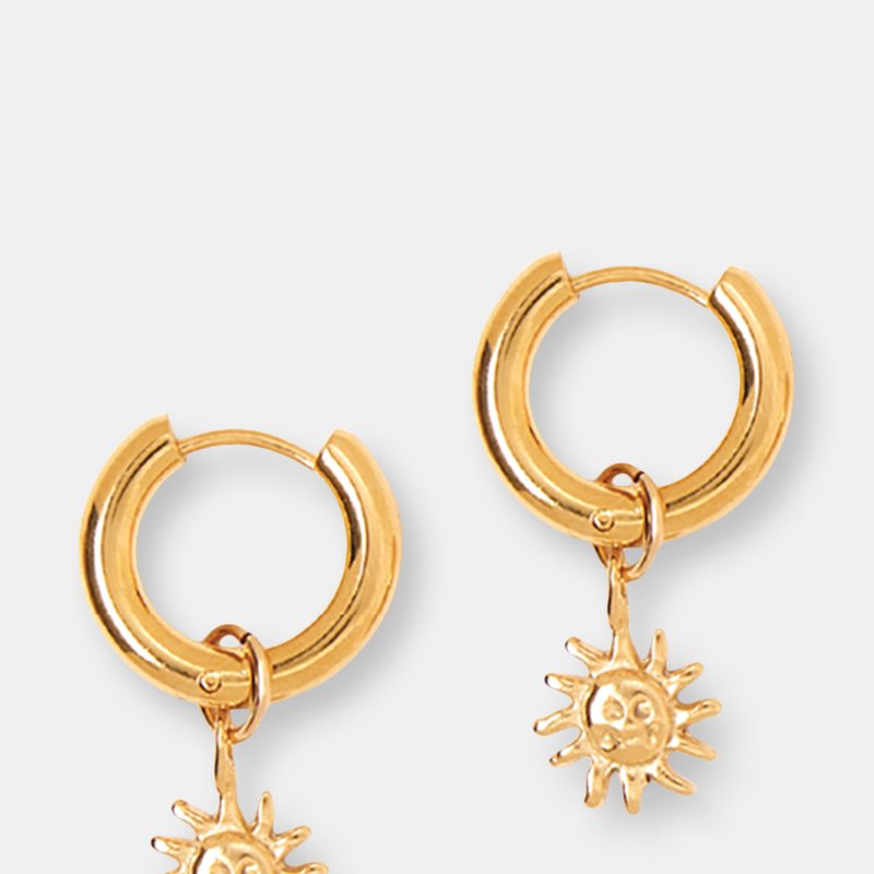 Tess + Tricia Estelle Sun Charm Earring