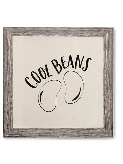 The Cotton & Canvas Co. Cool Beans Canvas Kitchen Wall Art product