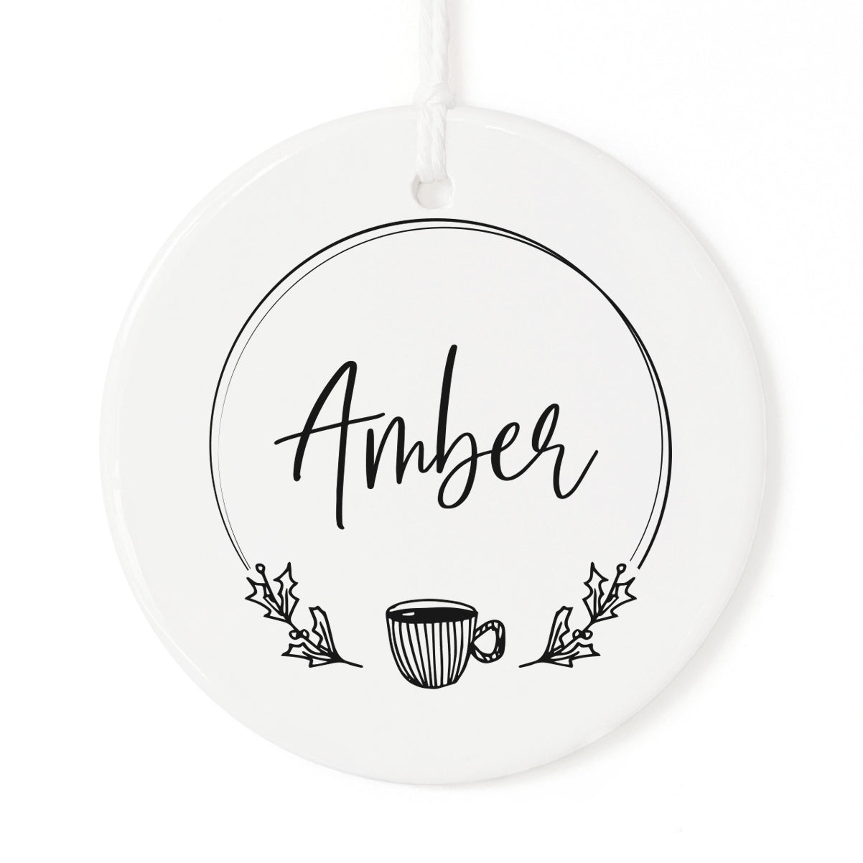 Personalized Christmas Stanley Name Plate – The Cotton & Canvas Co.