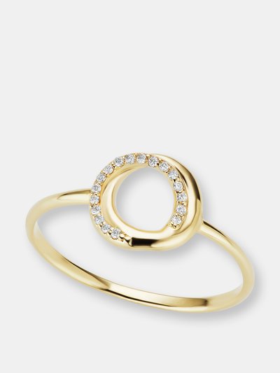The Gild The Gold Pavé Encircle Ring product
