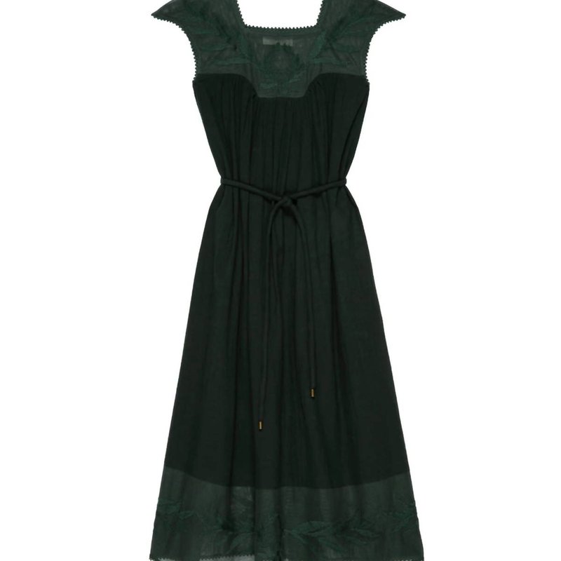 Shop The Great Dawn Dress In Green