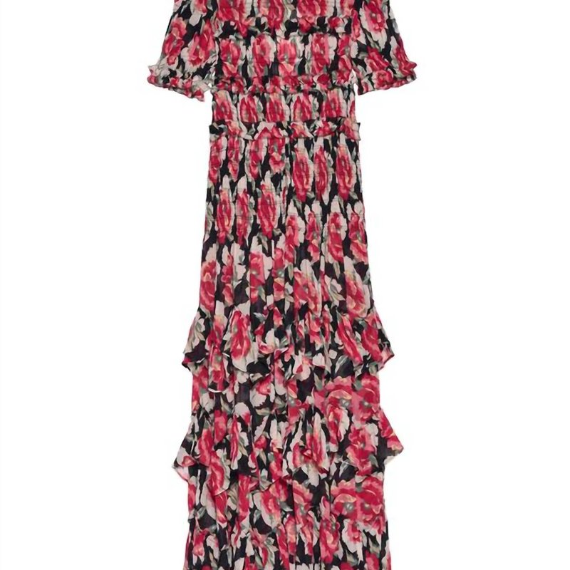 Shop The Great Floral Ballroom Dress In Pink