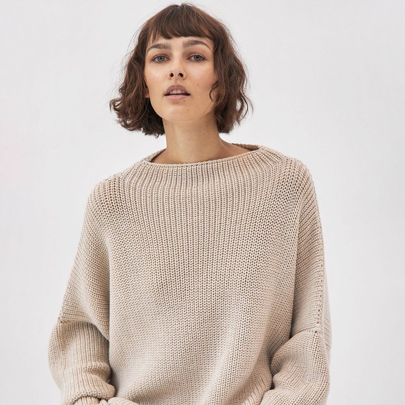 The Knotty Ones Laumės Sweater In Brown