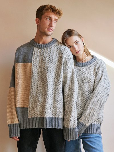 The Knotty Ones Patch Sweater product