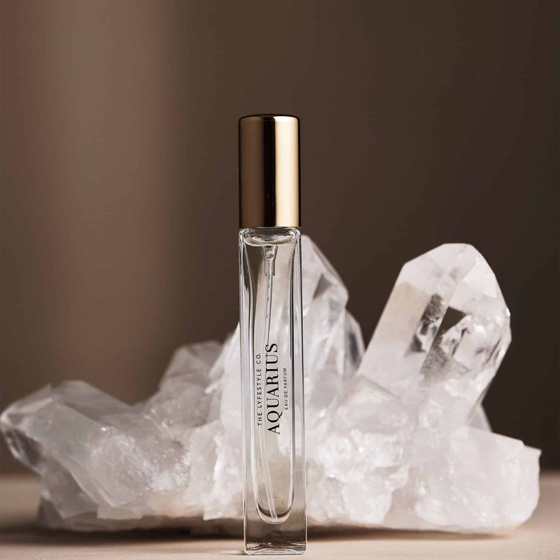 The Lyfestyle Co. Astro | Aquarius Perfume In White