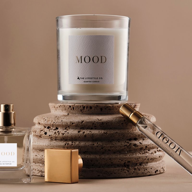 The Lyfestyle Co. Mood Candle In Brown