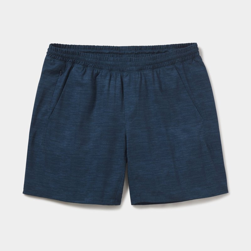 The Normal Brand 7 Bros Workout Short In Blue