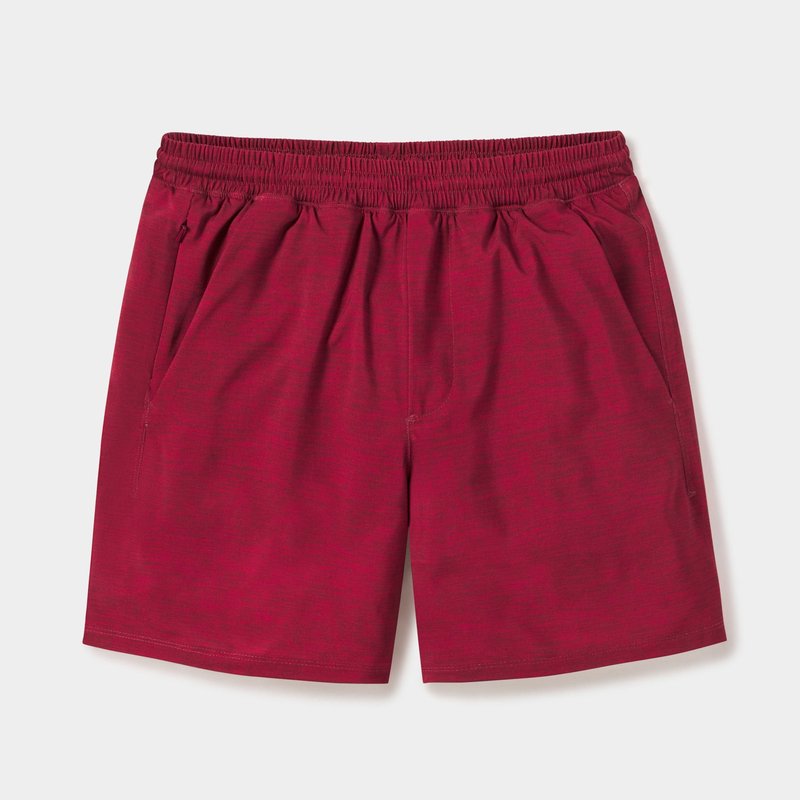 The Normal Brand 7 Bros Workout Short In Red
