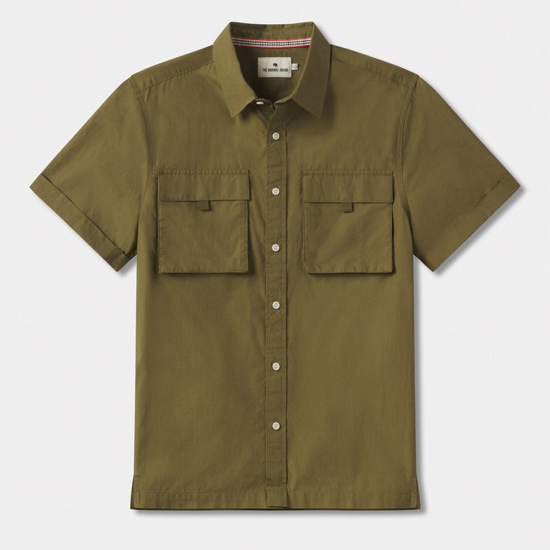 Shop The Normal Brand Expedition Shirt In Green