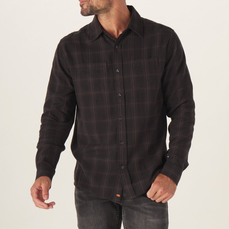 Shop The Normal Brand Jackson Button Up Shirt In Blue