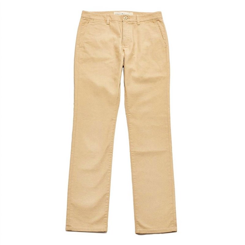 Shop The Normal Brand Normal Stretch Canvas Pant In Brown