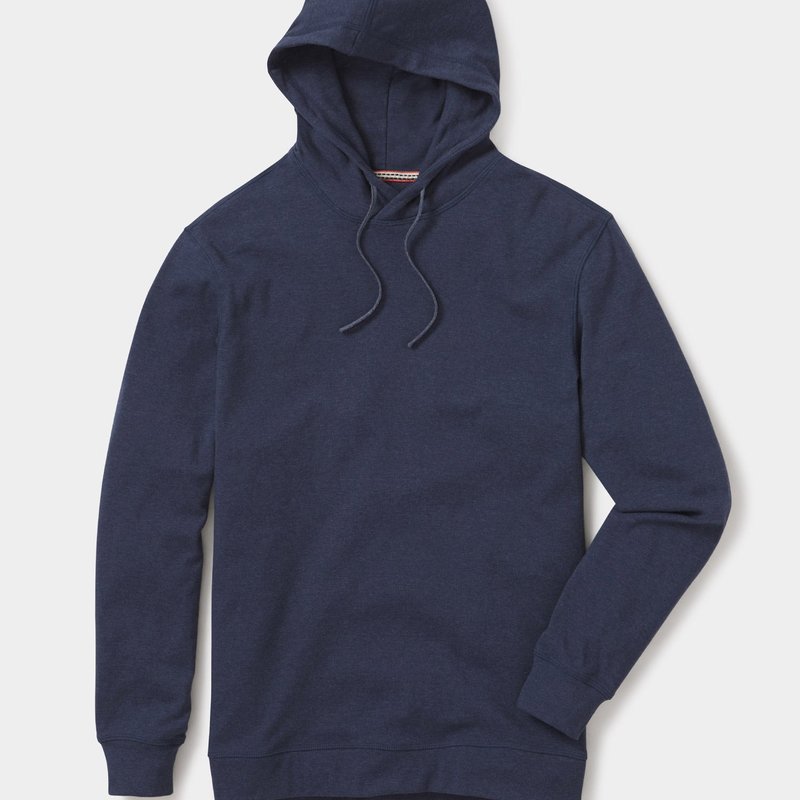 The Normal Brand Puremeso Basic Hoodie In Blue