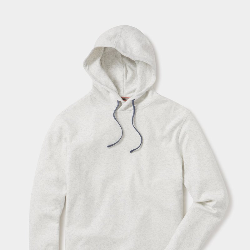 The Normal Brand Puremeso Basic Hoodie In White
