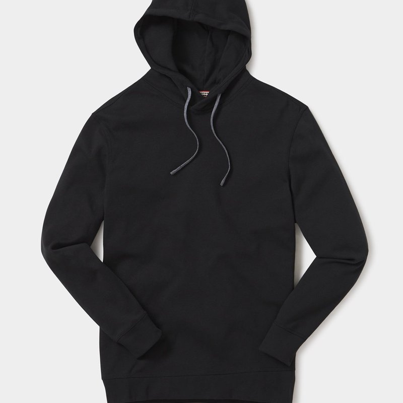 The Normal Brand Puremeso Basic Hoodie In Black