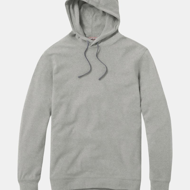 The Normal Brand Puremeso Basic Hoodie In Athletic Grey