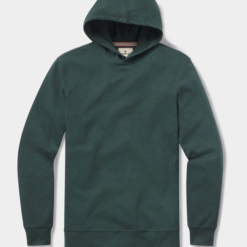 The Normal Brand Puremeso Essential Hoodie In Green