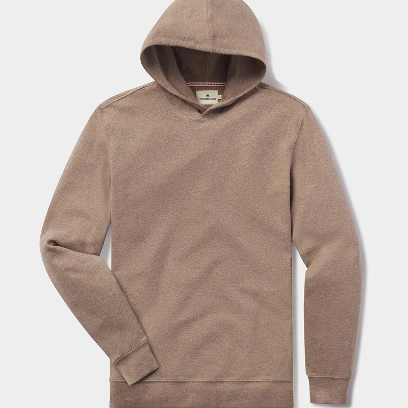 The Normal Brand Puremeso Essential Hoodie In Brown