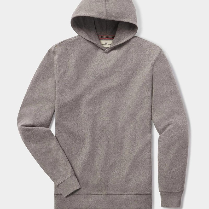 The Normal Brand Puremeso Essential Hoodie In Grey