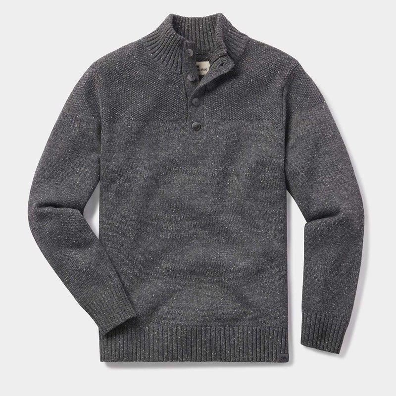 The Normal Brand Seawool Nep Popover In Grey