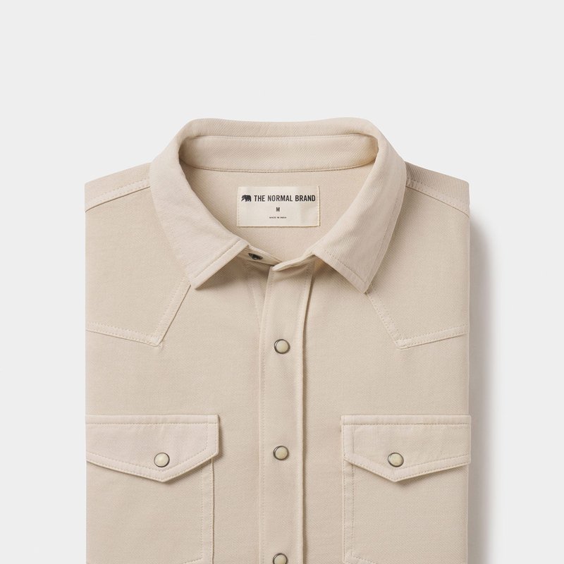 Shop The Normal Brand Tentoma Western Shirt In White