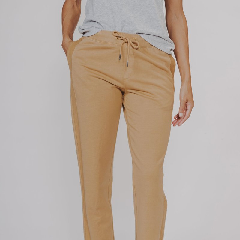 The Normal Brand Women's Classic Terry Looped Sweatpant In Brown