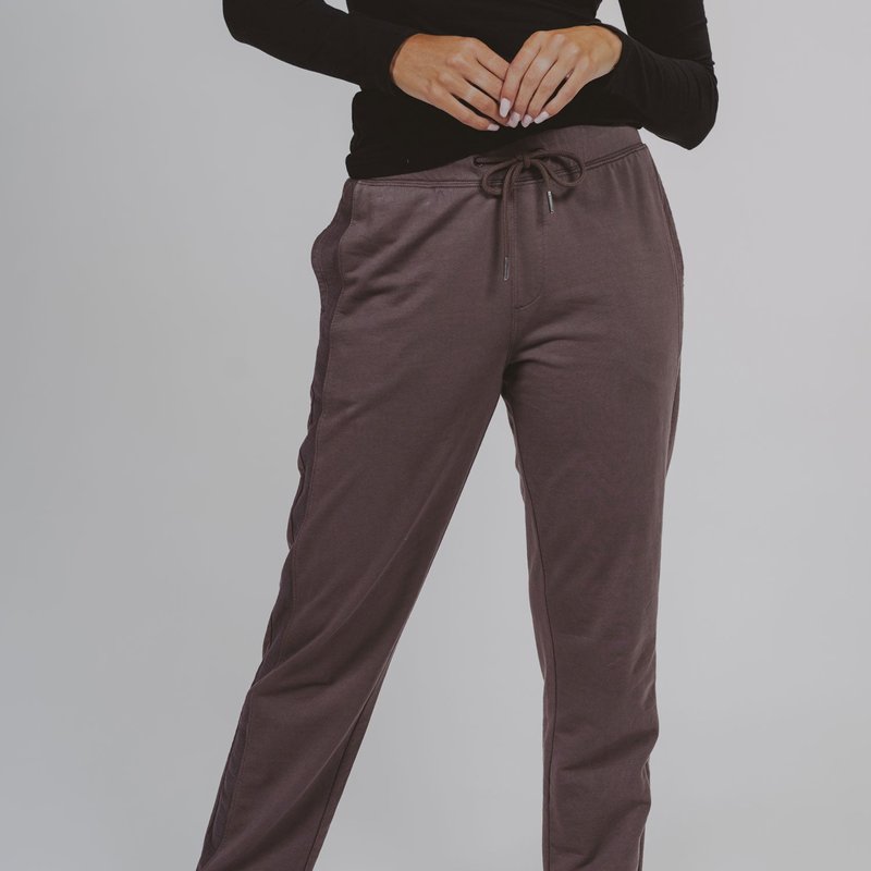 The Normal Brand Women's Classic Terry Looped Sweatpant In Grey