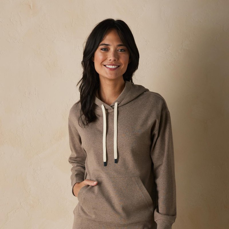 The Normal Brand Women's Puremeso Everyday Hoodie In Brown