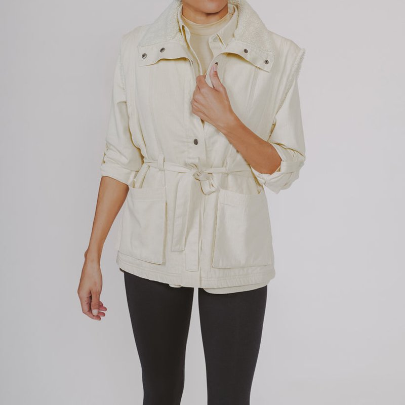 The Normal Brand Women's Utility Vest In White