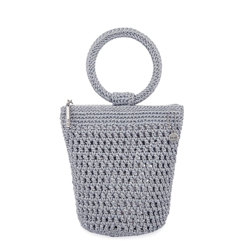 Shop The Sak Ayla Ring Handle Pouch In Grey